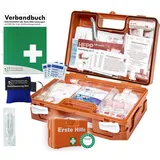 WM-Teamsport Erste-Hilfe-Koffer Erste-Hilfe-Koffer Quick – akt. DIN 13157 mit Notfallbeatmung orange