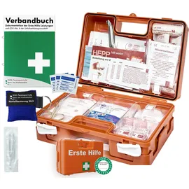 WM-Teamsport Erste-Hilfe-Koffer Erste-Hilfe-Koffer Quick – akt. DIN 13157 mit Notfallbeatmung orange