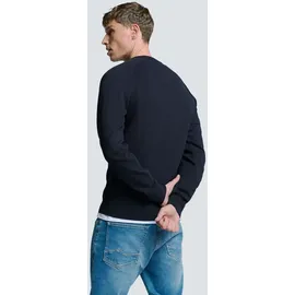 No Excess Rundhalspullover Blau XL