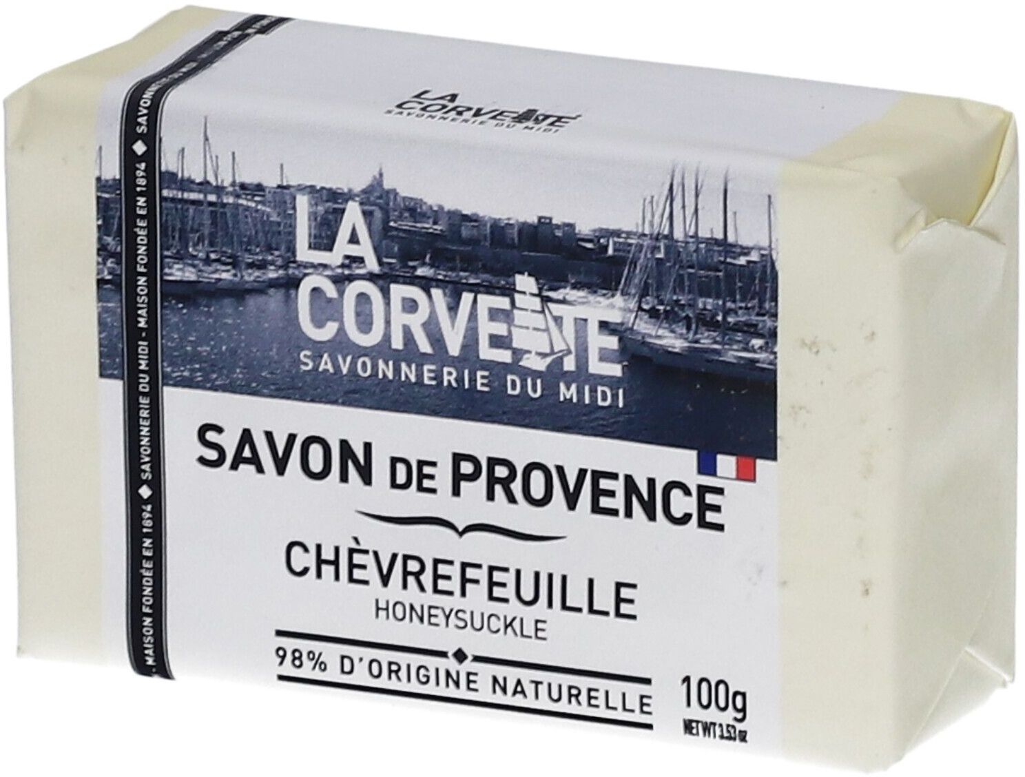 LA CORVETTE Savon de Provence Chèvrefeuille 100 g savon
