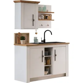 kochstation KS-Westminster Kochfeld links weiß