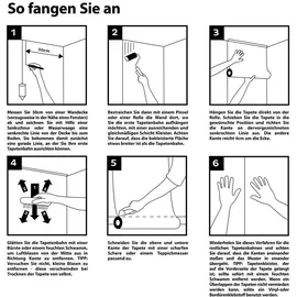Wow Vliestapete Papagei 1005 x 64 cm 1 St Schwarz/Mehrfarbig 1005