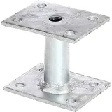 GAH Alberts Pfostenträger zum Aufschrauben 70 x 90 mm