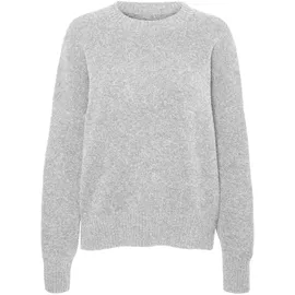 Vero Moda Boom Pullover Light Grey Melange M