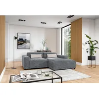 Fun Möbel Ecksofa Designersofa ROMY XS in Stoff Enjoy