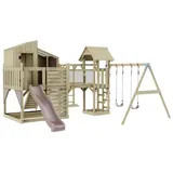 OUTDOORTOYS Spielturm Emma Holz Altrosa
