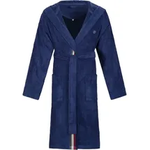 Bugatti Bademantel mit Kapuze in marine blau | Gr.: XL