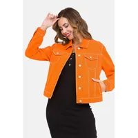 Cipo & Baxx Jeansjacke in orange, – Gr.: M