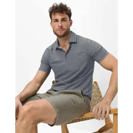 Brax Herren, Polo Style PEPE moss, dunkelgrün, Gr. S