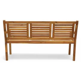 prestige home living outdoor 3-Sitzer Gartenbank 153 x 90 x 57 cm Braun