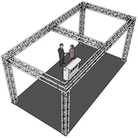 Alutruss QUADLOCK 6082 Rechteck 7,71x4x3,5m