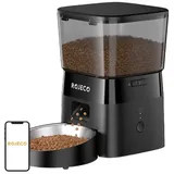rojeco Intelligenter Futterautomat Rojeco 2L Pet Feeder WiFi Version (Schwarz)