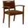 einrichtungsdesign24 Seniorenstuhl Alexander Polyester braun