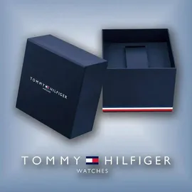 Tommy Hilfiger Bank Quarz Leder 40 mm 1791718