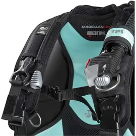 Mares Magellan Hd Bcd - Black / Aquamarine -