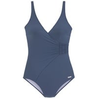 LASCANA Badeanzug Damen rauchblau Gr.44 Cup B