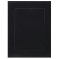 Betz 10 Stück Badvorleger Badematte PREMIUM 100% Baumwolle Größe 50x70 cm Qualität 650g/m2 Farbe schwarz