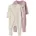 Zip Heart Noos Pyjama Beige 74