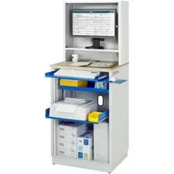 Rau Computer-Station stationär 20BxTxH 720x660x1810mm