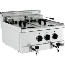 Combisteel Base 600 El. Friteusen 2X10L  230V