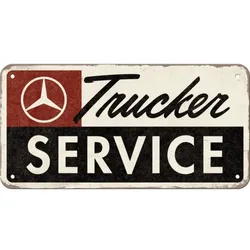 Hängeschild Daimler Truck - Trucker Service
