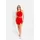 lscn by lascana Minirock Damen Rot 42