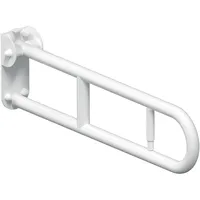 Evenes Stützklappgriff Elida Classic Wandstützgriff mit Papierrollenhalter antibakteriell weiß 32 x 209 x 700 mm