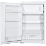 SCHOEPF Einbaukühlschrank KSE410A+, 87 cm hoch, 54 cm breit, LED-Beleuchtung, 4-Sterne Gefrierfach, Türanschlag wechselbar weiß