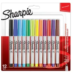 1x12 Sharpie Permanentmarker UF 12 Farben