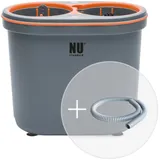 Spülboy NU® portable grau/orange Gläserspülgerät Druckspülgerät Glasspülautomat