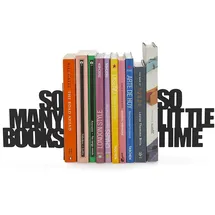 Trendform So Many! Bücherständer Schwarz Metall.