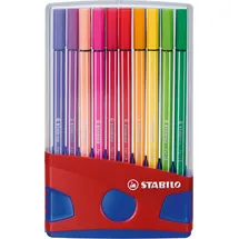 Stabilo Pen 68 ColorParade Kunststoffbox mit 20 Stiften