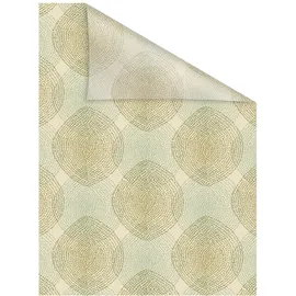 Lichtblick Fensterfolie selbstklebend, Sichtschutz, Stripy Boho Drop India - Beige