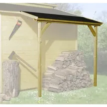 Weka Schleppdach, Beige