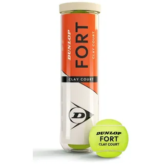 Dunlop Fort Clay Court 4er Gelb