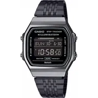 Casio Vintage Iconic Digitaluhr Bluetooth Schwarz