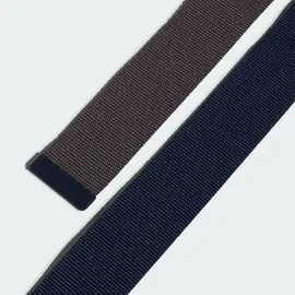 adidas Wendegürtel Polyester Blau/Grau 100