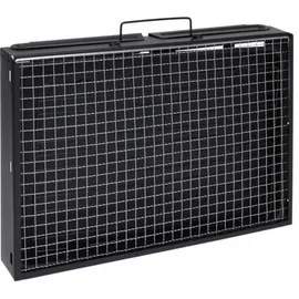 Koopmann International Klappbarer Holzkohlegrill schwarz
