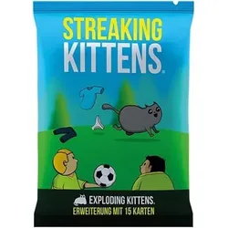 ASMODEE EXKD0015 Exploding Kittens® - Streaking Kittens (Erweiterung)