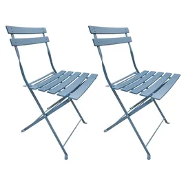 Hti-Living Bistro Set 3-tlg. Blau