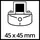 Einhell Lasthaken Stahl 15,6 kg rot