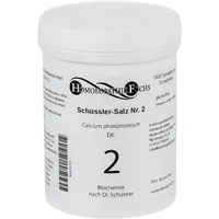 HOMOEOPATHIEFUCHS Schüssler-Salz Nummer 2 Calcium phosphoricum D6 Biochemie 1000 St Tabletten