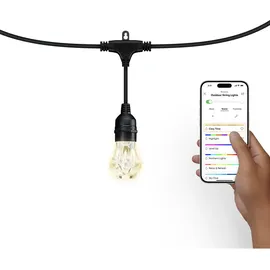 Nanoleaf Essentials Matter Smart Multicolour Outdoor String Light Starter Kit 15m