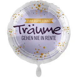 Rente Folienballon violett 43cm