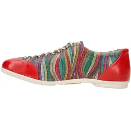 Eject Fluffy Schuhe rot bunt gestreift 20.932 für Damen, bunt, Gr. 42