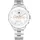 Tommy Hilfiger Multi Zifferblatt Quarz Uhr mit Silbernes Edelstahlarmband - 1782707