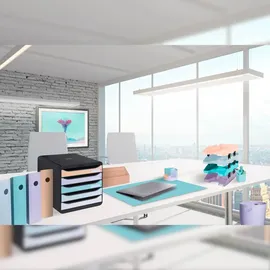 Exacompta 60196D 8er Pack Schreibunterlage aus Karton, Serie Aquarel - sortiert 37,5 x 57,5 cm 8 Stück