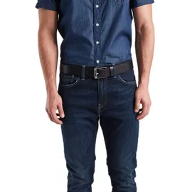 Levi's Herren New Duncan Gürtel Black 95 Schwarz