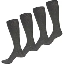Nur Der Kniestrümpfe 4er Pack grau 43-46
