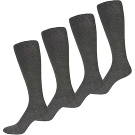 Nur Der Kniestrümpfe 4er Pack grau 43-46